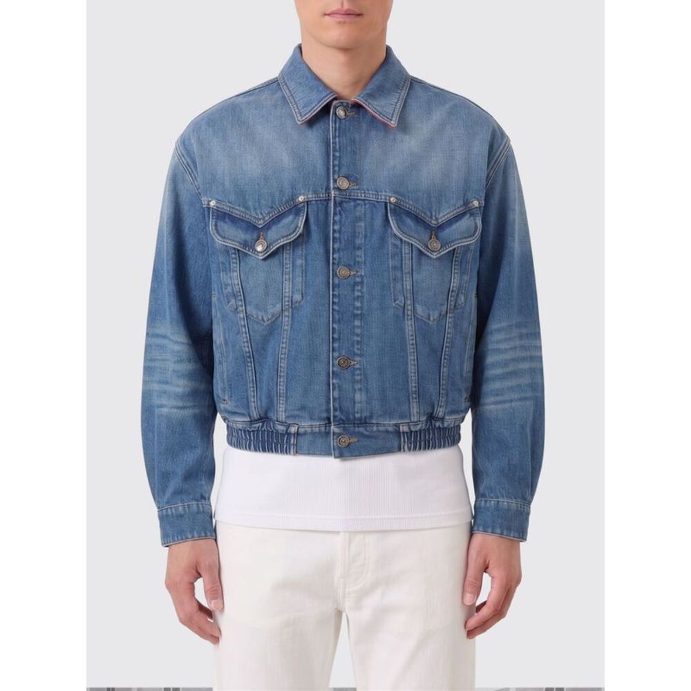 Versace Jacket Men Blue